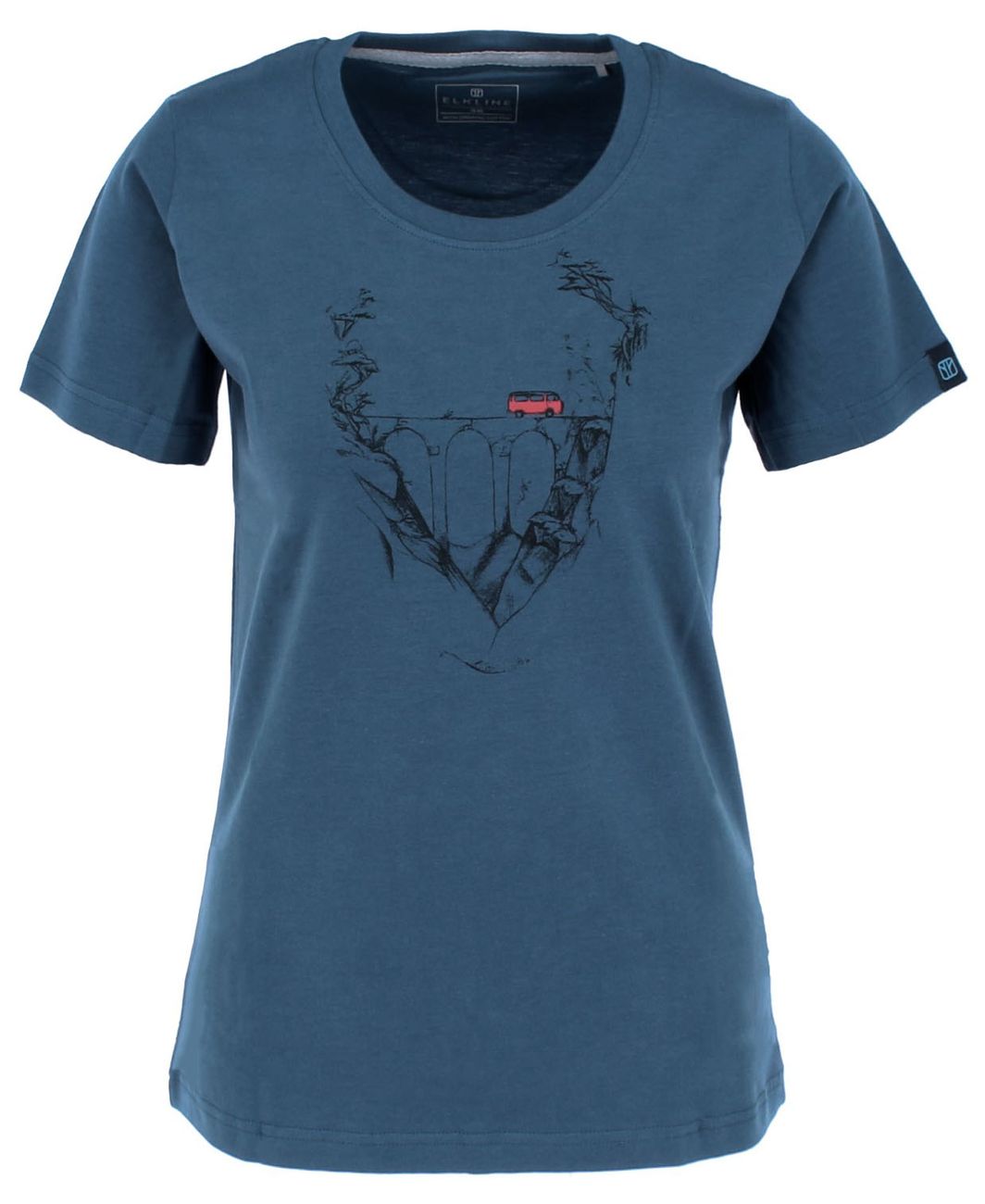 ELKLINE MYSTIC Damen Bulli T-Shirt aus Bio-Baumwolle und TENCEL Lyocell